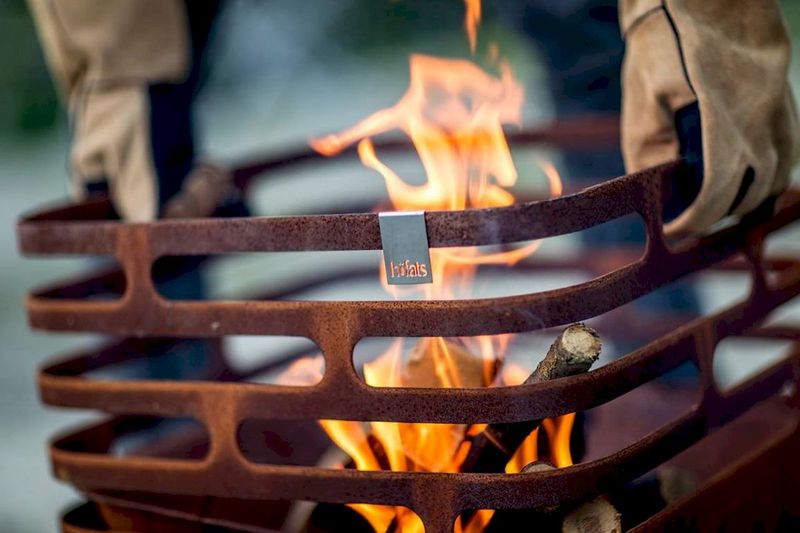 Höfats Cube Vuurkorf - Bruin