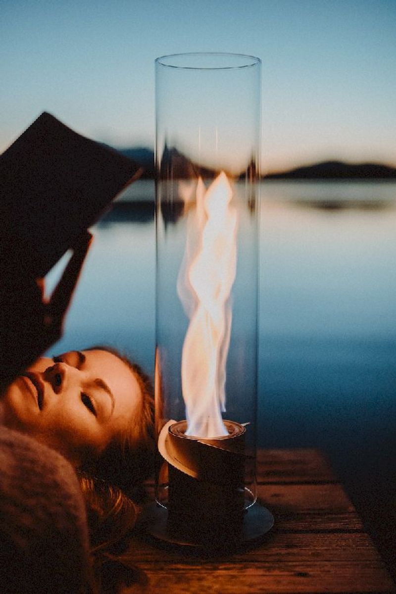 Höfats Spin 90 Tafelvuur - Goud