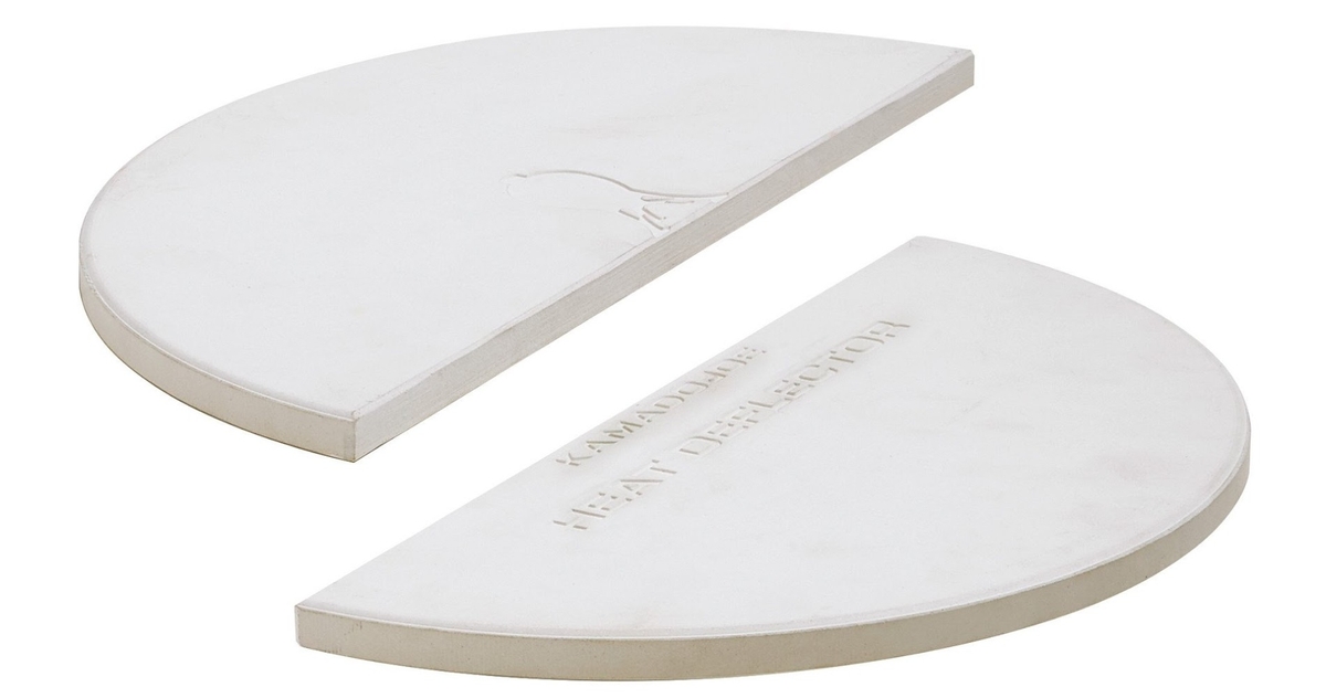 Kamado Joe halfronde plaat warmtedeflectoren - set van 2