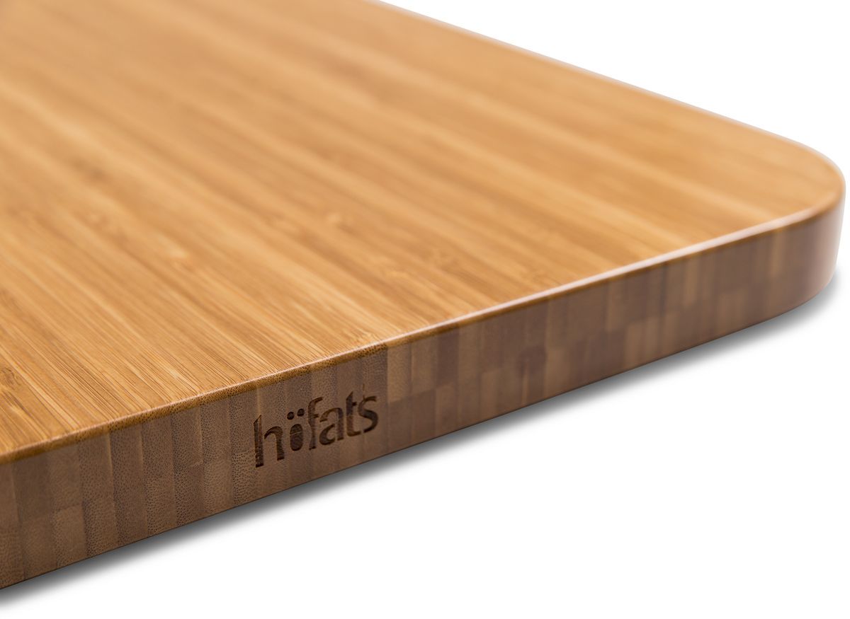 Höfats Cube Vuurkorf bamboe plank