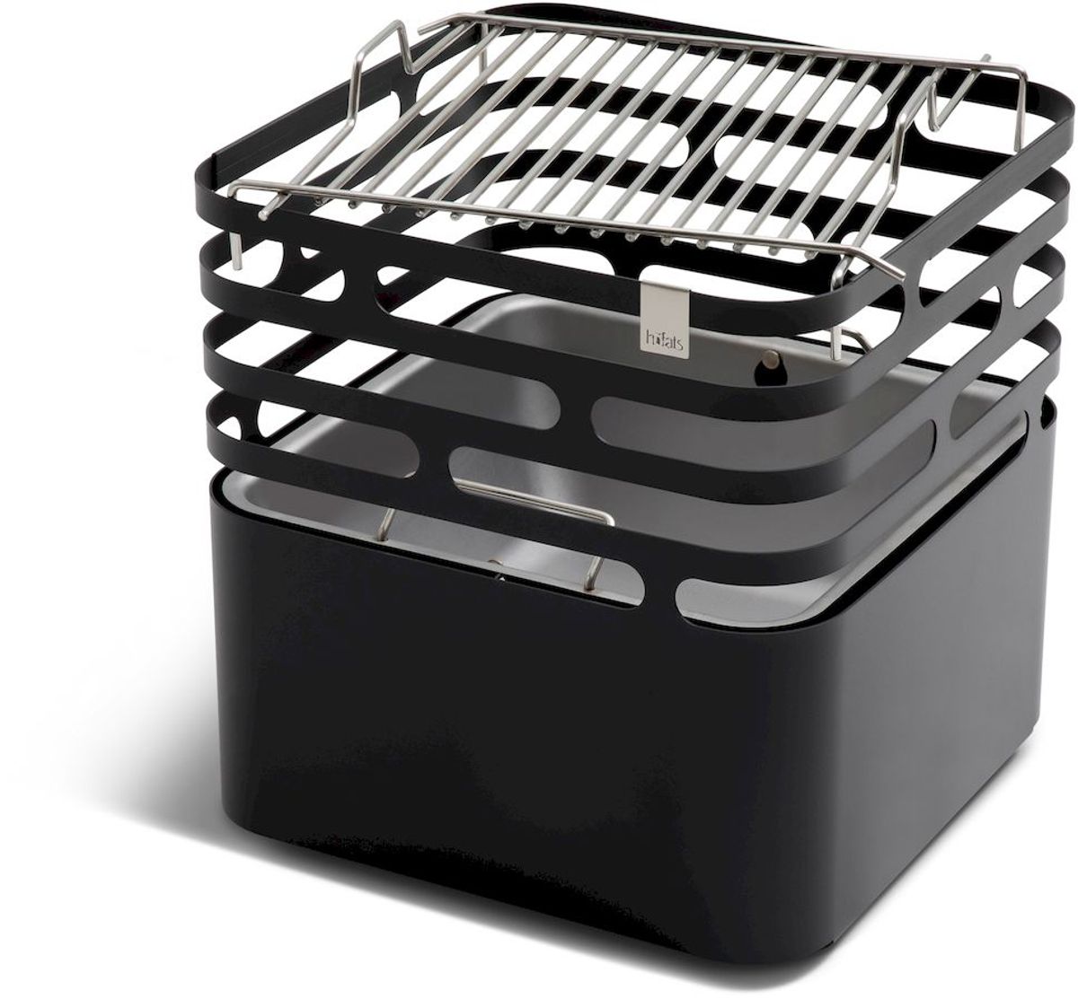 Höfats Cube Vuurkorf grillrooster - op verschillende hoogtes in de Cube vuurkorf te plaatsen
