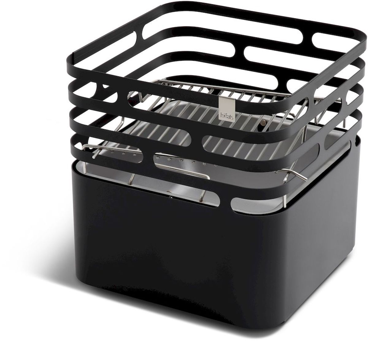 Höfats Cube Vuurkorf grillrooster - op verschillende hoogtes in de Cube vuurkorf te plaatsen