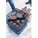 Höfats Cube Vuurkorf gietijzeren grillplaat - vuurkorf als barbecue