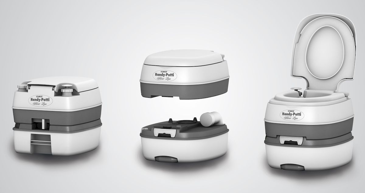 Stimex Handy Potti Silverline Chemisch Toilet - 17 liter