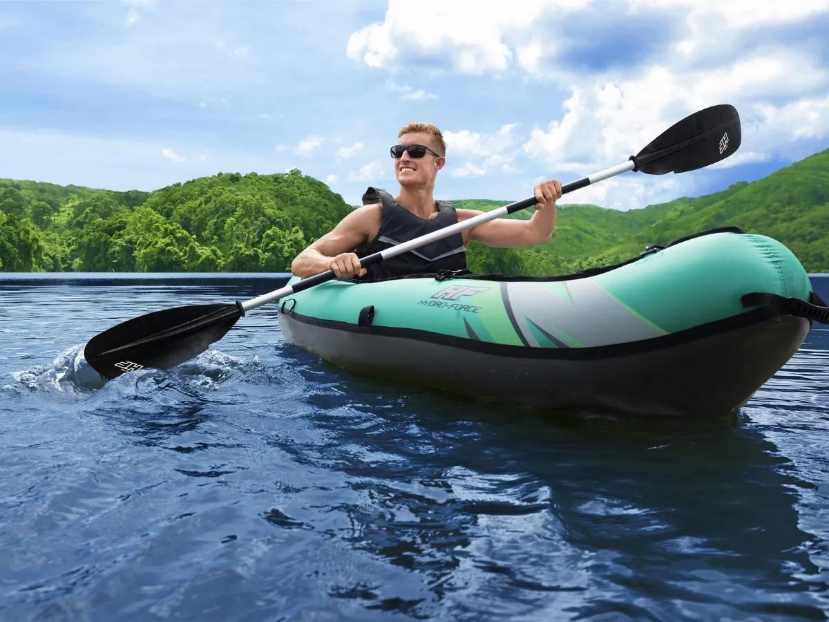 Hydro Force Ventura X1 opblaasbare kajak - 1 persoons