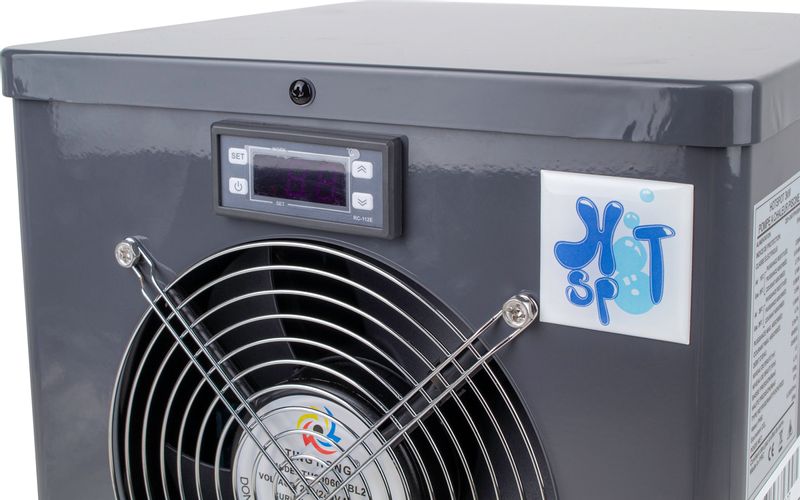 Hot Spot 3 compacte zwembad warmtepomp 3,1kW - display