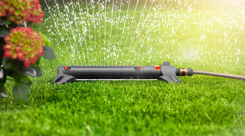 Gardena AquaZoom S in gebruik