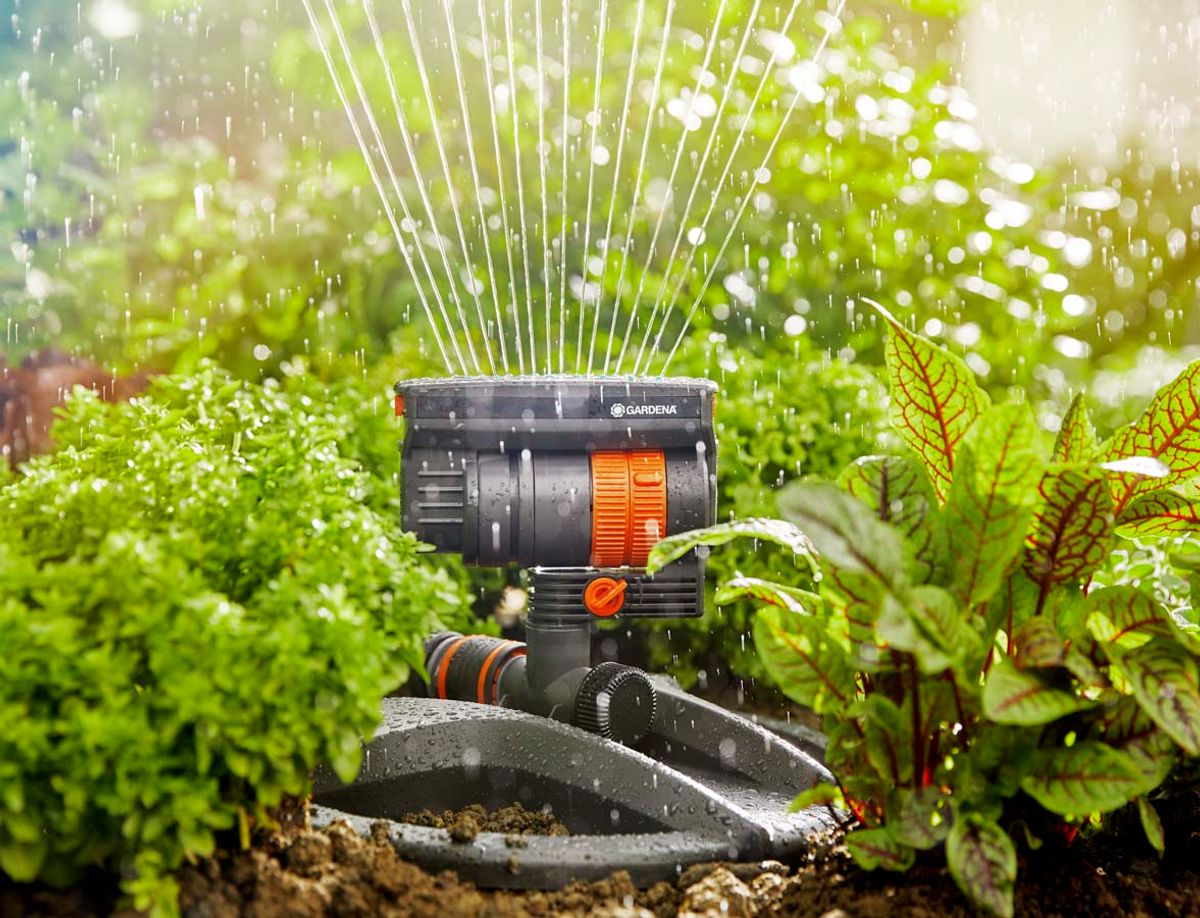Gardena AquaZoom zwenksproeier compact sproeibreedte 12 meter