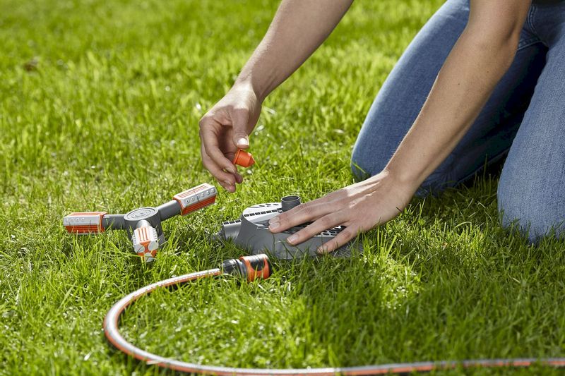 Gardena Comfort Mambo cirkelsproeier - fijnmazige, uitneembare vuilfilter eenvoudig reinigen