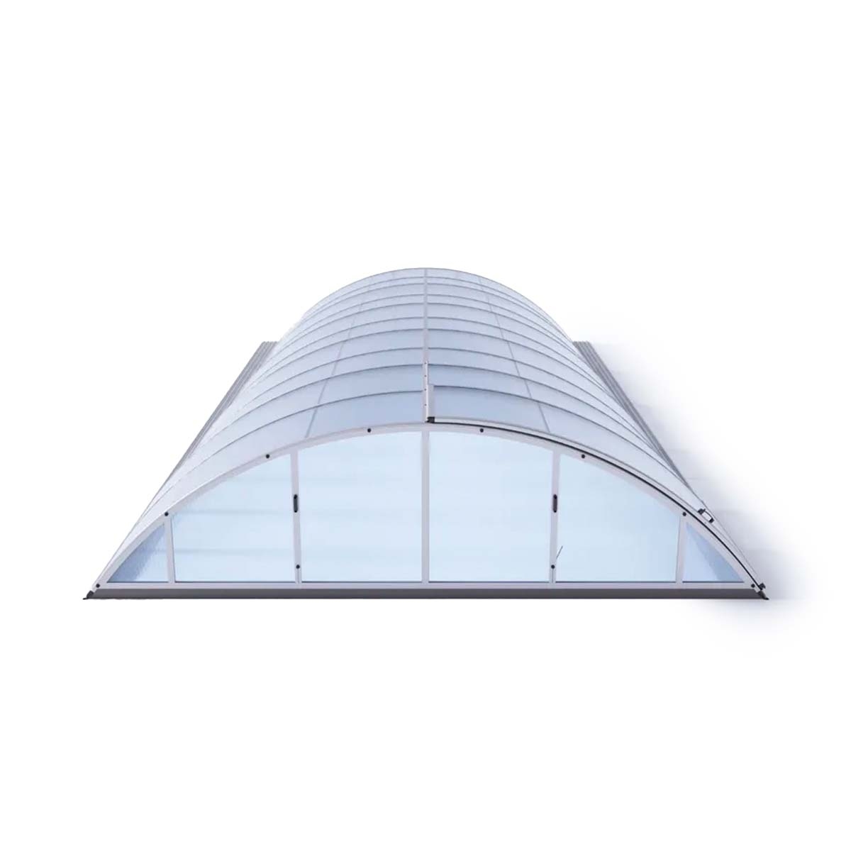 Albixon Klasik C zwembadoverkapping
front alu