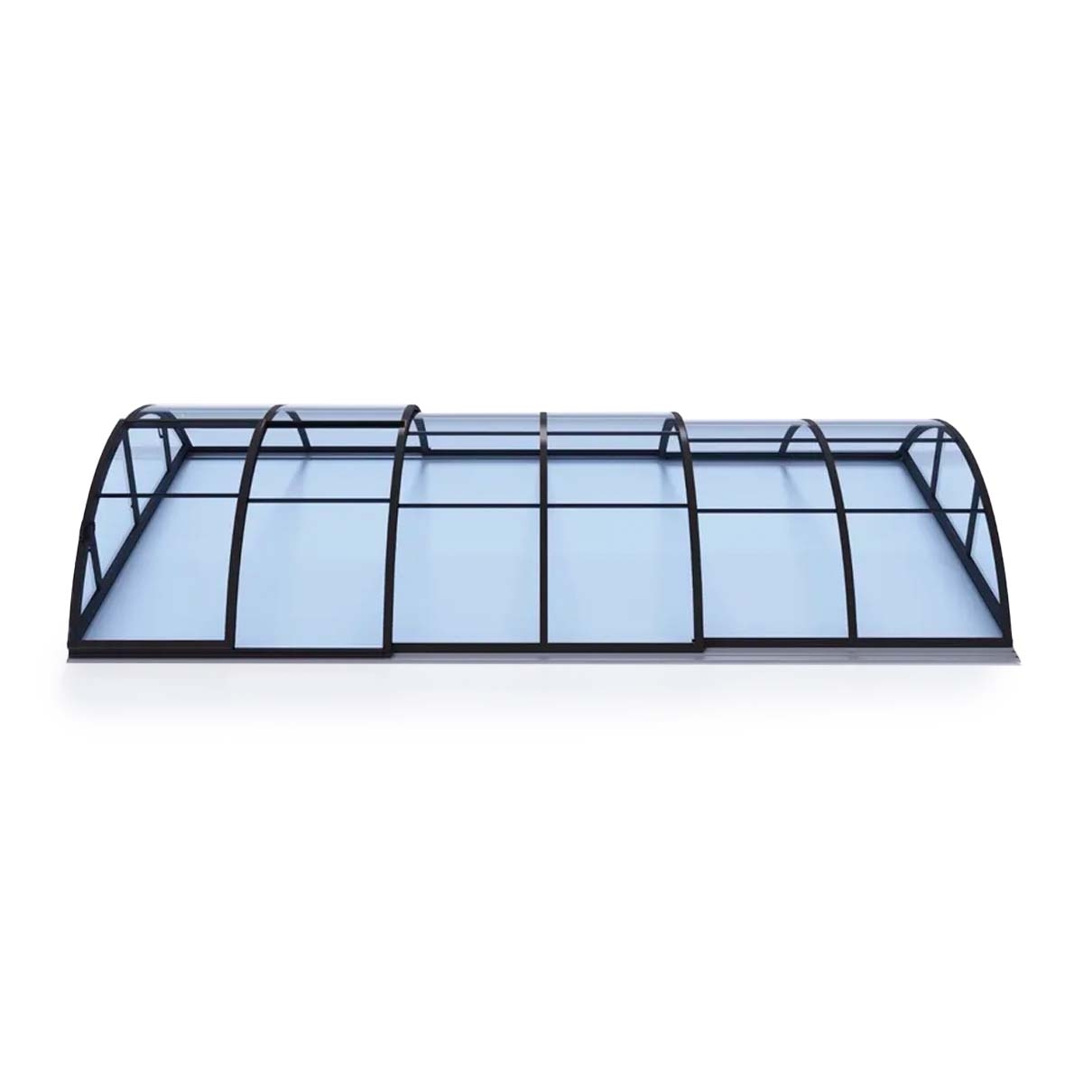 Albixon Klasik Clear A zwembadoverkapping
side