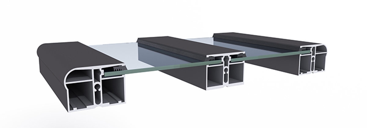 Albixon Klasik B Clear zwembadoverkapping