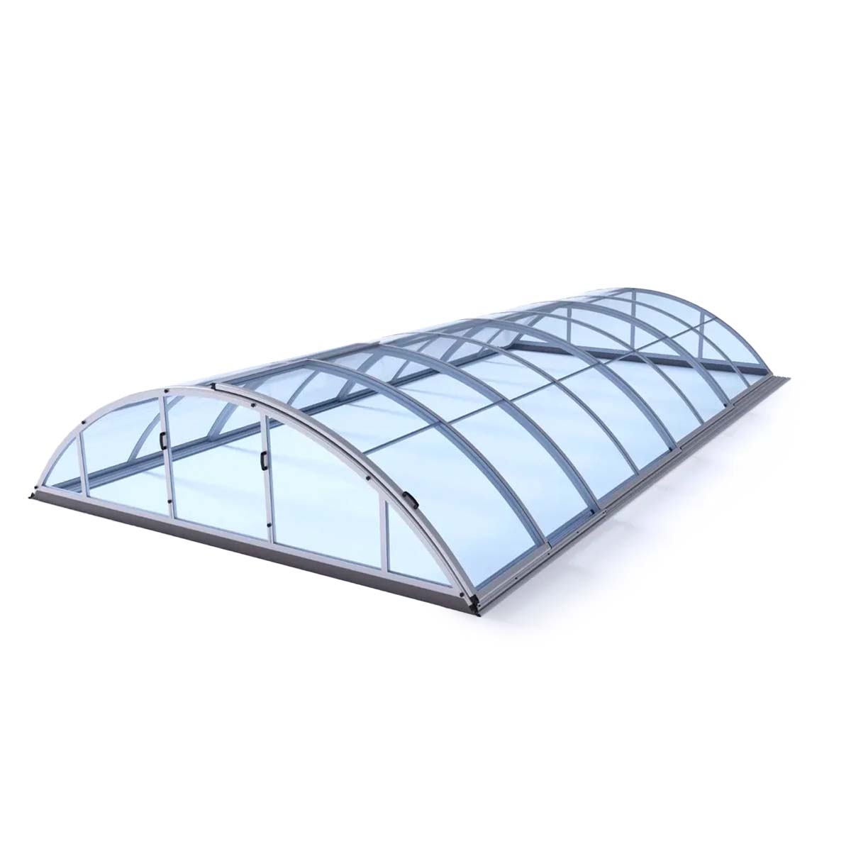 Albixon Klasik Clear B zwembadoverkapping
3/4 alu