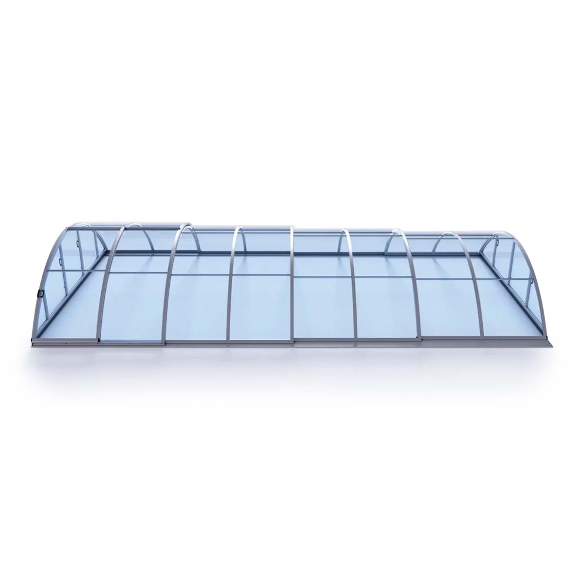 Albixon Klasik Clear B zwembadoverkapping
side alu