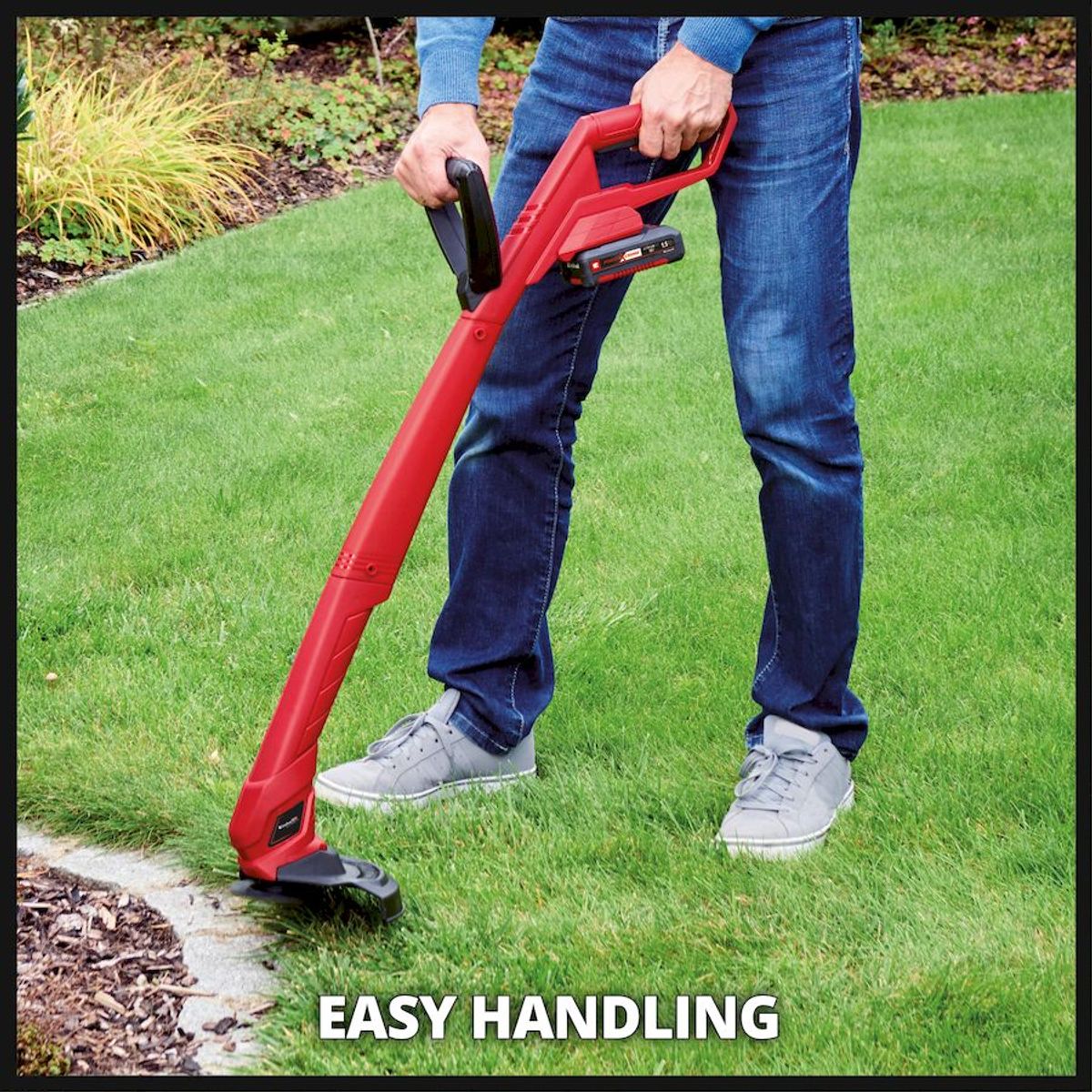 Einhell GC-GT 18/24 Li P accu grastrimmer 2de handgreep