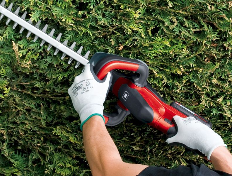 Einhell GE-CH 1846 Li accu heggenschaar makkelijk in gebruik