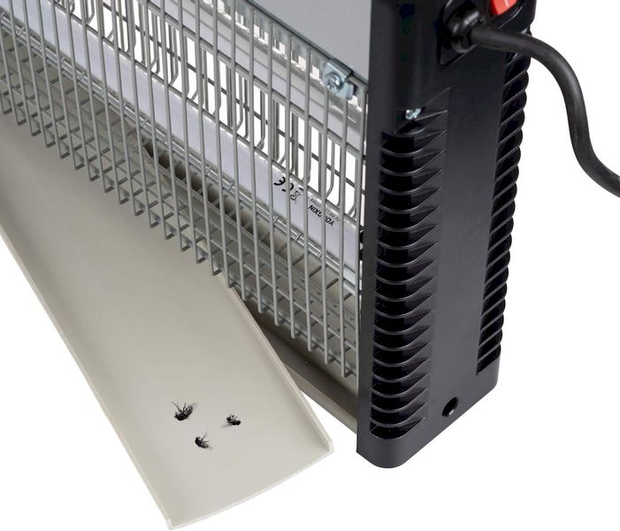 Eurom Fly Away metal 40 Led insectenlamp opvangbak