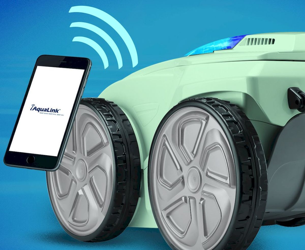 Zodiac Alpha 63 iQ Bio zwembadrobot app