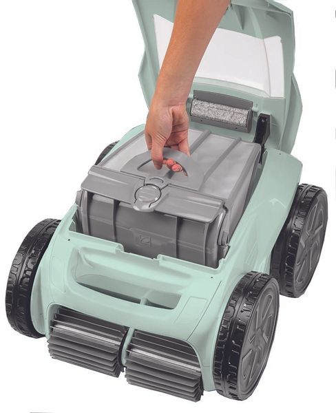 Zodiac Alpha 63 iQ Bio zwembadrobot cartridge legen