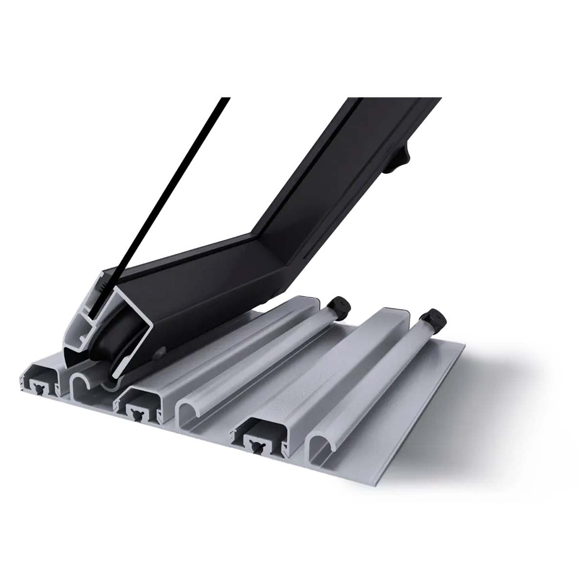 Albixon Dallas B zwembadoverkapping
rail