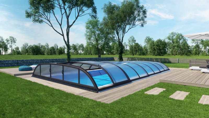 Albixon Dallas B zwembadoverkapping