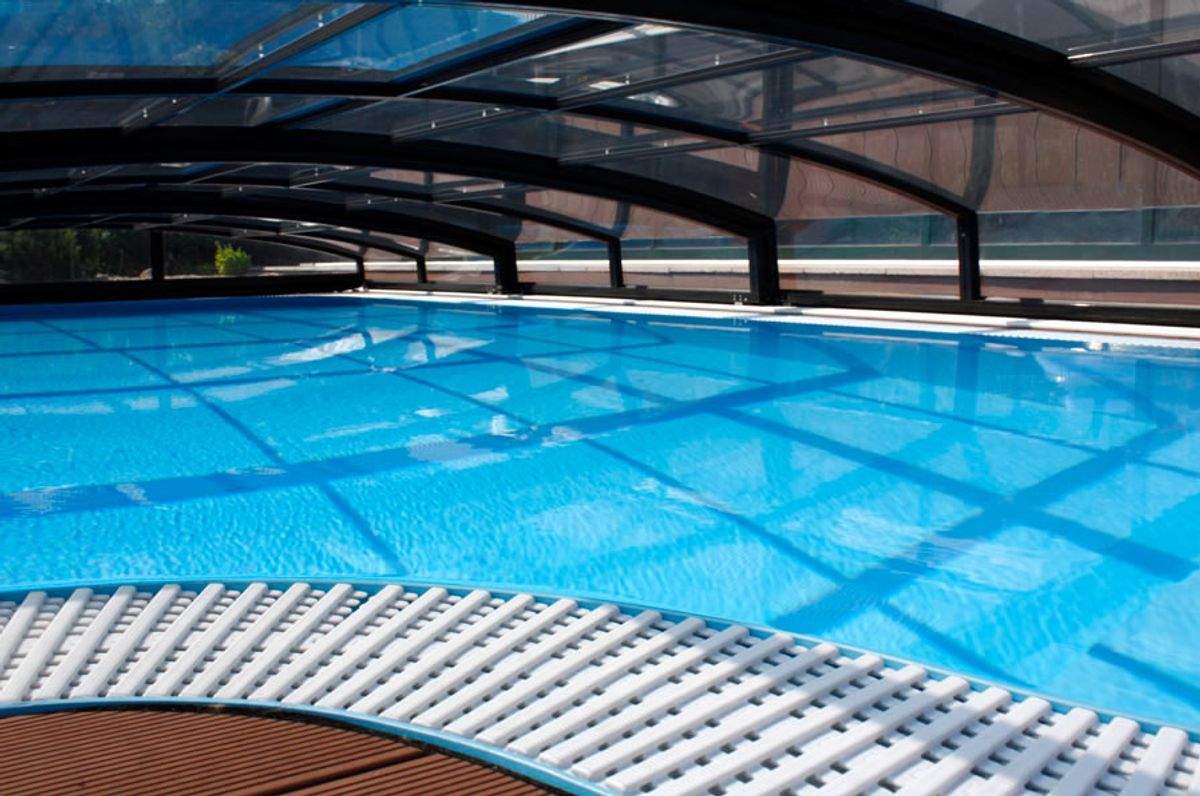 Zwembaden overkapping