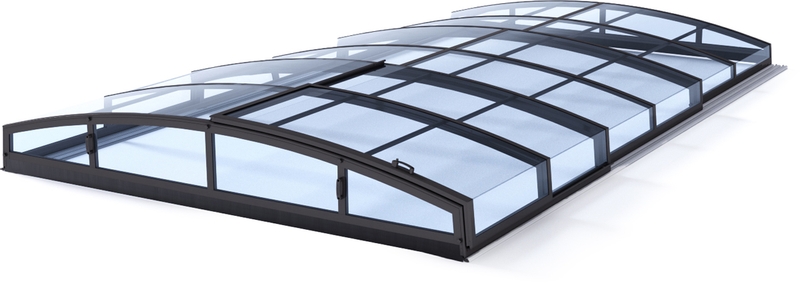 Albixon Casablanca Infinity Clear A zwembadoverkapping
