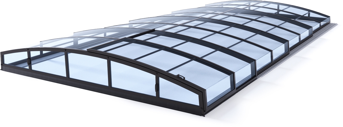 Albixon Casablanca Infinity Clear B zwembadoverkapping
