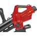 Wolf-Garten Lycos 40/480 V accu bladblazer handvat en draaiknop
