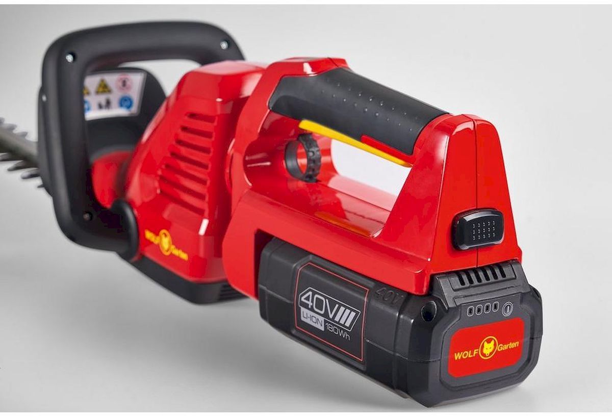 Wolf-Garten Lycos 40/500 H accu heggenschaar achteraanzicht