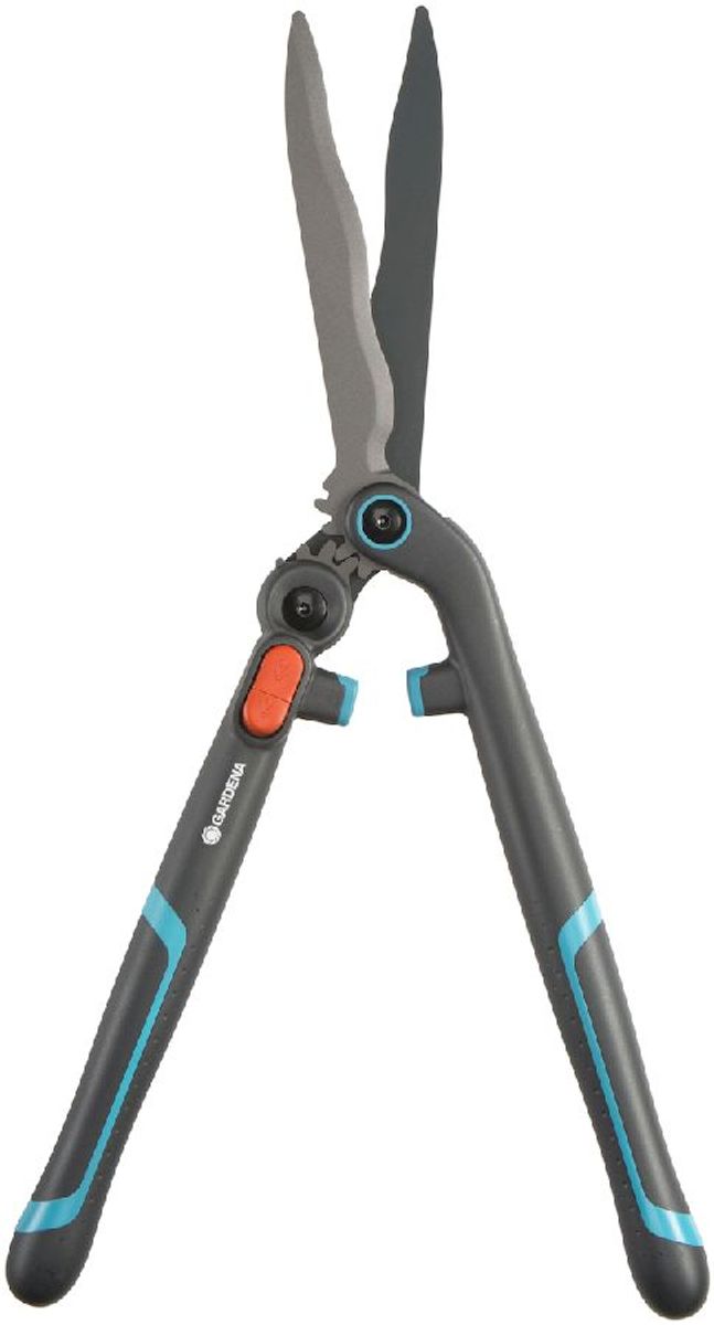 Gardena 2-in-1 EnergyCut heggenschaar mes open