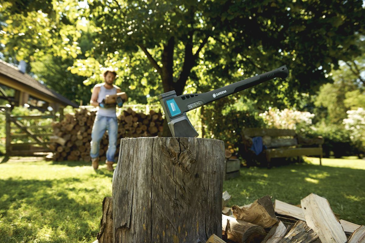 Gardena kloofbijl 2800S stilstand