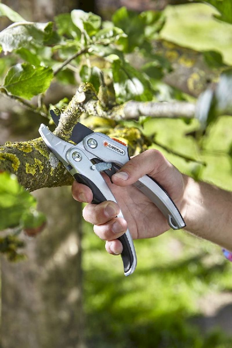 Gardena Comfort SmartCut aambeeld snoeischaar takken knippen