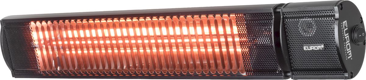 Eurom Golden 2200 Comfort RCD patioheater black terrasverwarmer