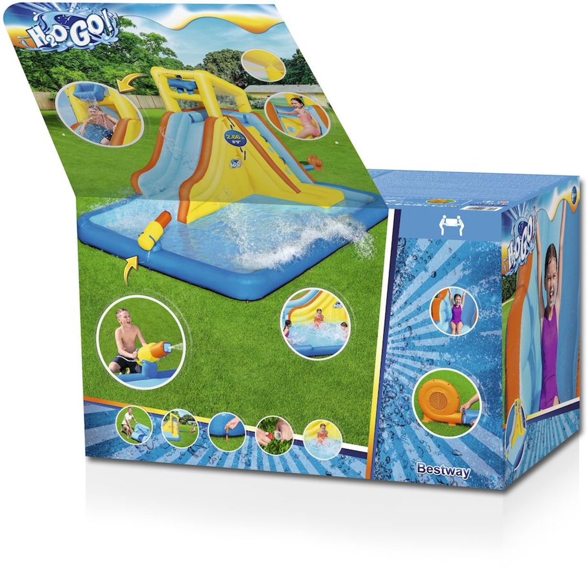 Doos Bestway H2OGO! Beach front Bonanza Mega waterpark