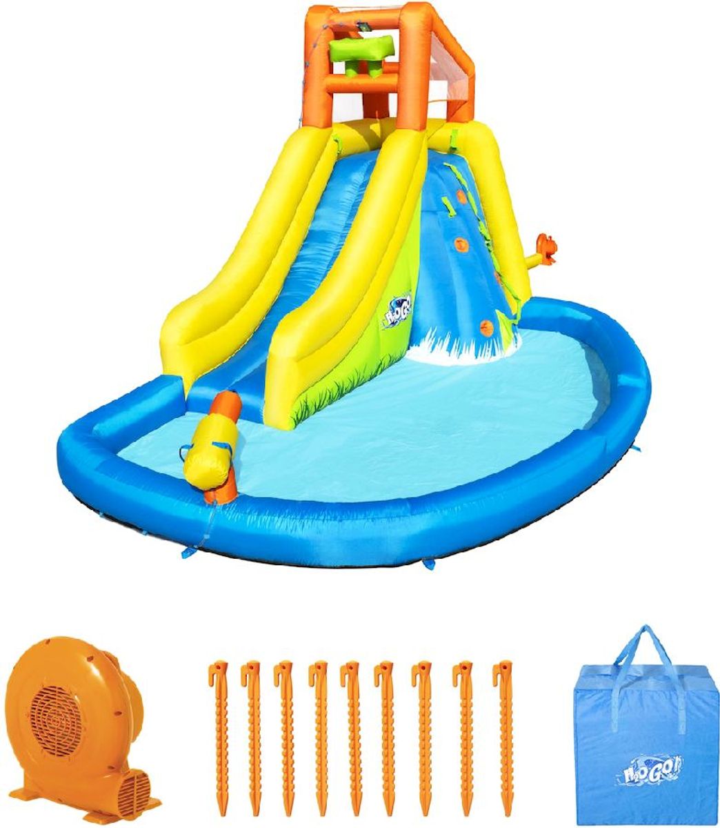 Bestway H2OGO! Mount Splashmore Mega waterpark & accessoires 