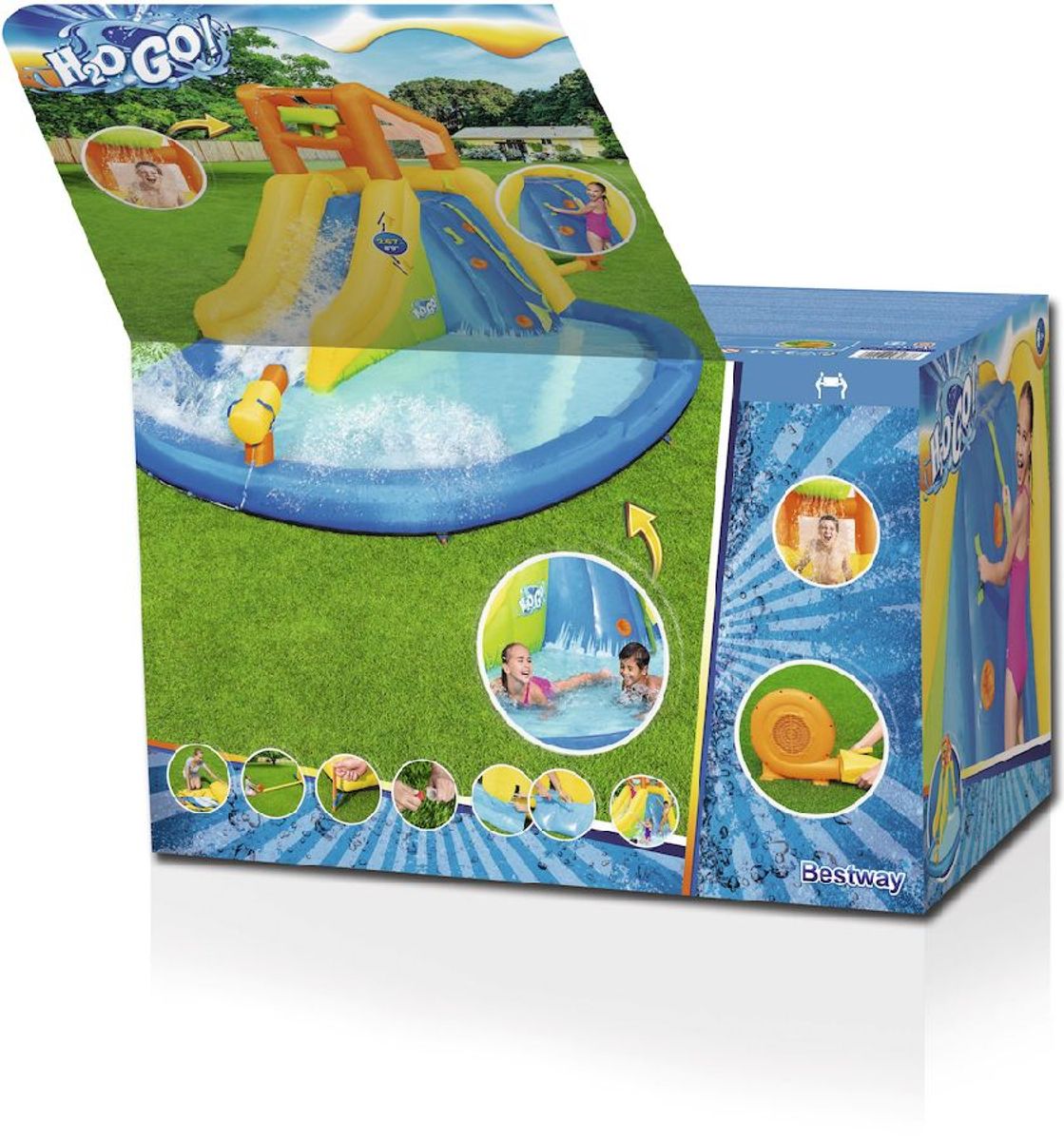Doos Bestway H2OGO! Mount Splashmore Mega waterpark