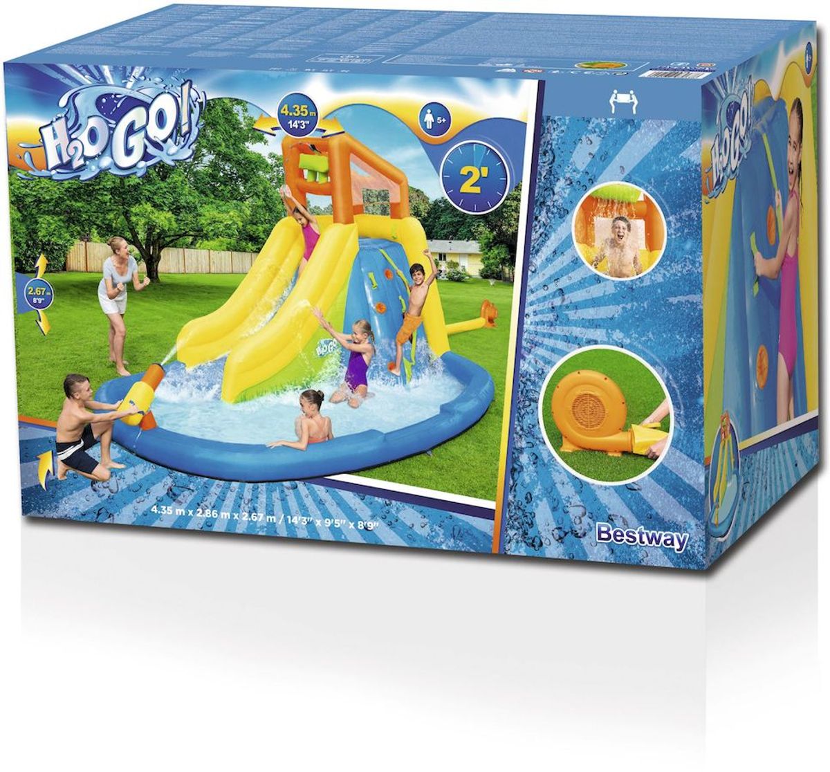 Doos Bestway H2OGO! Mount Splashmore Mega waterpark