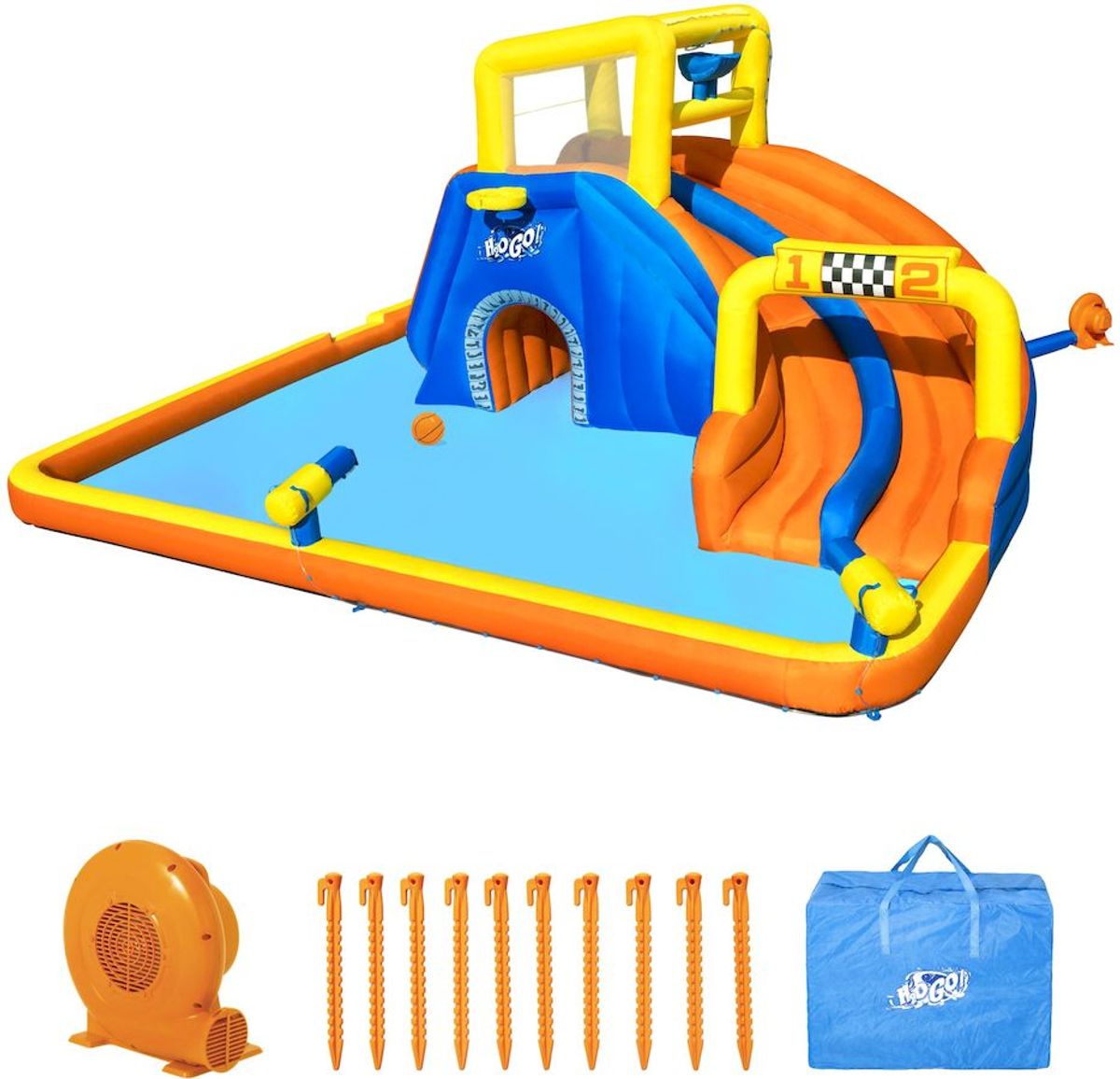 Bestway H2OGO! Super Speedway Mega waterpark & accessoires 