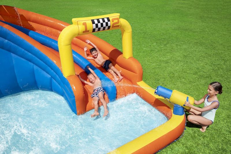 Glijbanen Bestway H2OGO! Super Speedway Mega waterpark