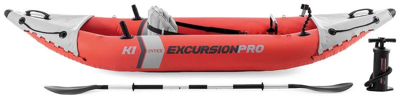 Intex Excursion Pro K1 opblaasbare kajak zijkant