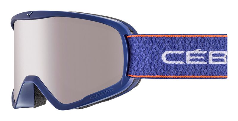 Cébé Razor L - Matt Blue Orange - Orange Flash Mirror Cat. 2