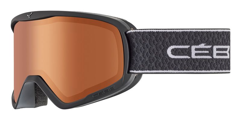 Cébé Razor L - Matt Black - PC Vario Orange Cat. 2-3