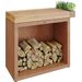 OFYR Butcher Block Storage 90 Corten - Teak Wood