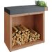 OFYR Butcher Block Storage 90 Corten - Ceramic Dark Grey