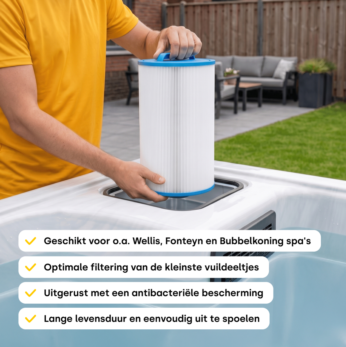 Spa filter type 14 (o.a. SC714 of 6CH-940)