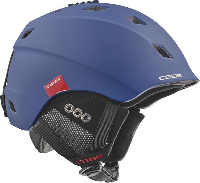 Cébé Yvory skihelm - Matt Navy Red