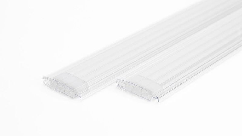 AQS Polycarbonaat Lamellen Transparant per m2