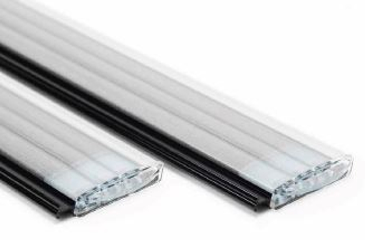 Starline Roldeck Polycarbonaat PC60 Solar lamellenafdekking zwembad - per m2 - Aluminium