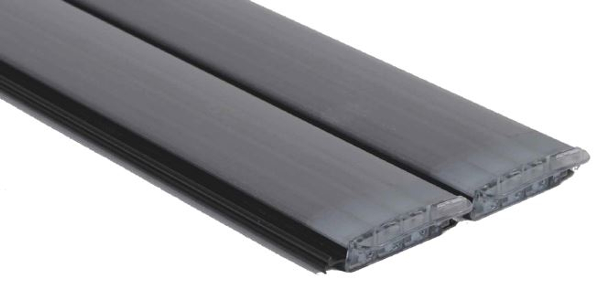 Starline Roldeck Polycarbonaat PC66 Solar lamellenafdekking zwembad - per m2 - Aluminium